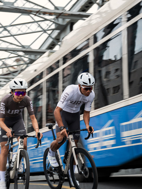 Men's Motion URT Bib Shorts - Dark Gray