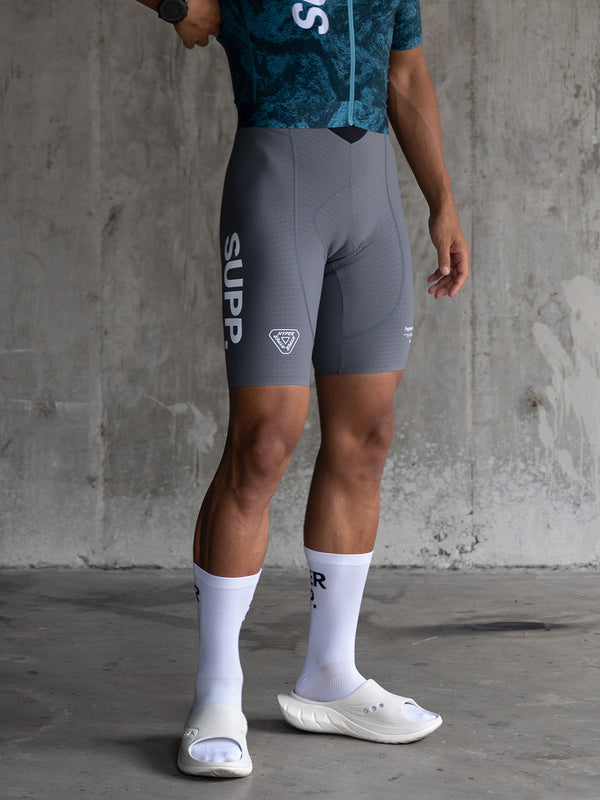 Men's Performance SUPP. Bib Shorts - Gray