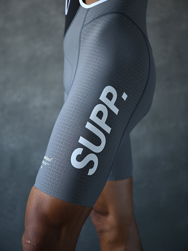 Men's Performance SUPP. Bib Shorts - Gray