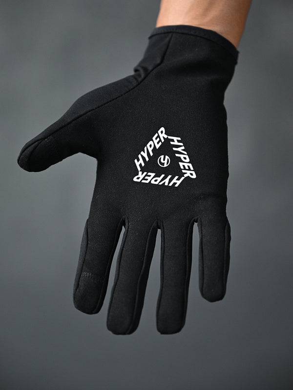 Fleece full-finger gloves