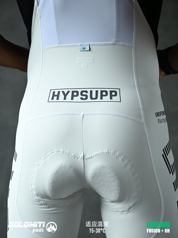 Men's Motion URT Bib Shorts - Off-White