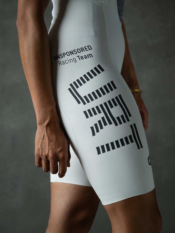 Women's Motion URT Bib Shorts - Off-White