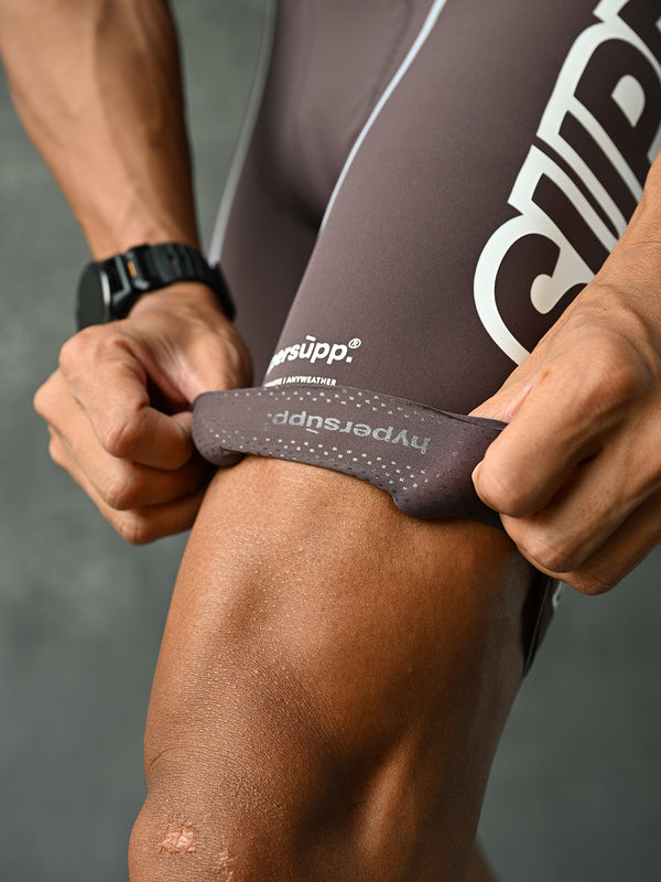 Men's Performance 1.1 Line Bib Shorts - Brown