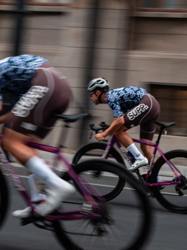 Men's Performance 1.1 Line Bib Shorts - Brown