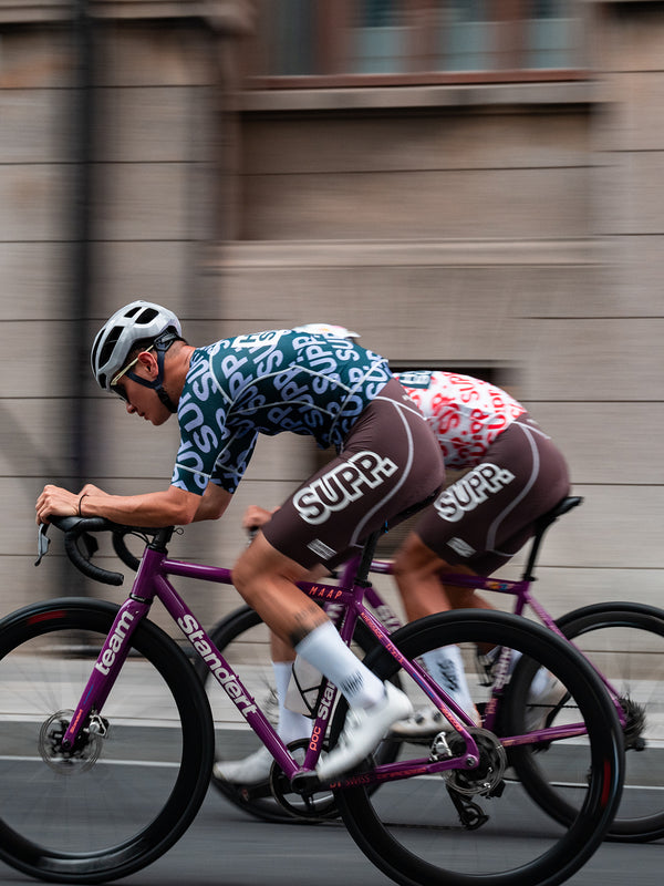 Men's Performance 1.1 Line Bib Shorts - Brown