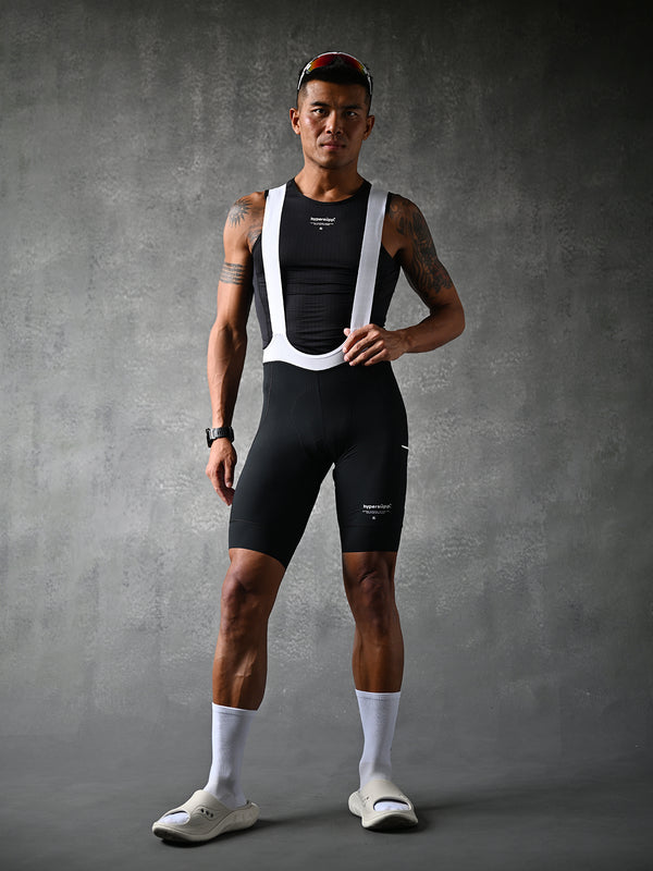 Men's Wildway Cargo Bib Shorts - Black