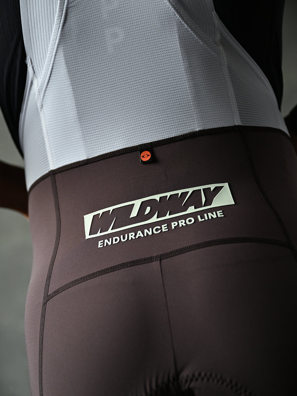 Men's  Wildway Cargo Bib Shorts - Brown