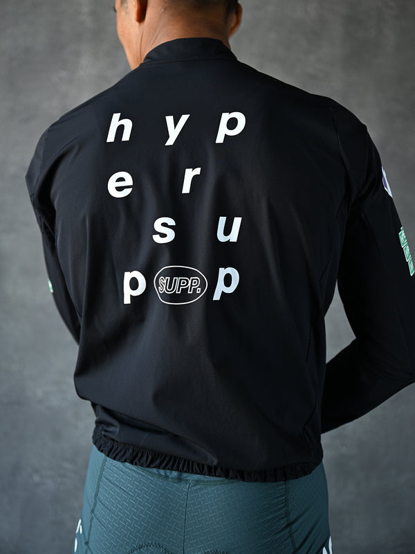 Men's Performance Team Draft Jacket - Black