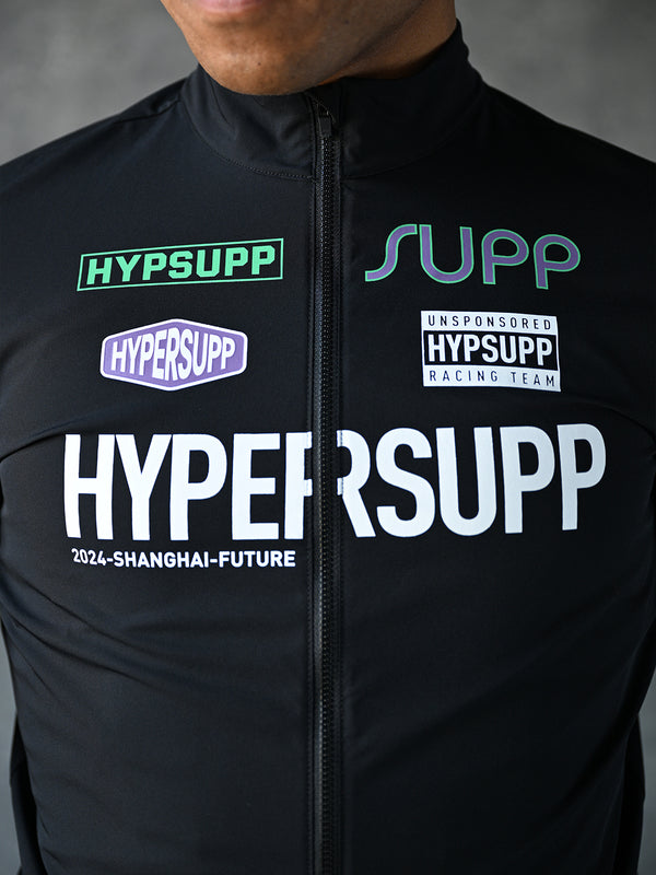 Men's Performance Team Draft Jacket - Black