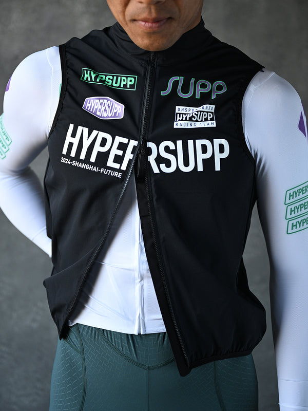 Men's Performance Team Draft Vest - Black