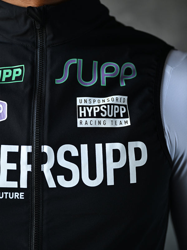 Men's Performance Team Draft Vest - Black