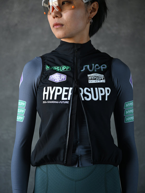 Women's Performance Team Draft Vest - Black