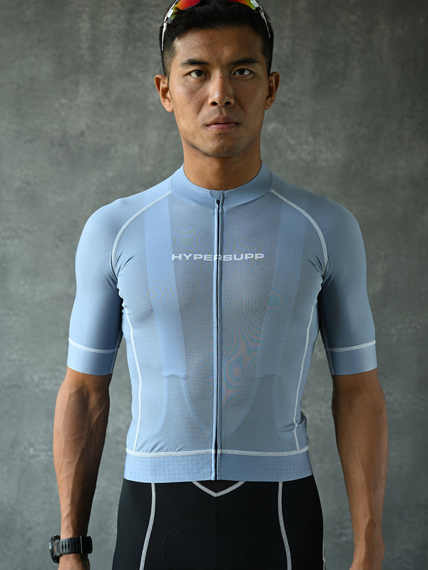 Men's Motion Line Jersey - Smoke Blue