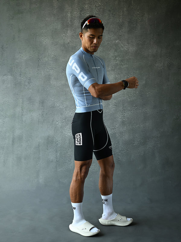 Men's Motion Line Jersey - Smoke Blue