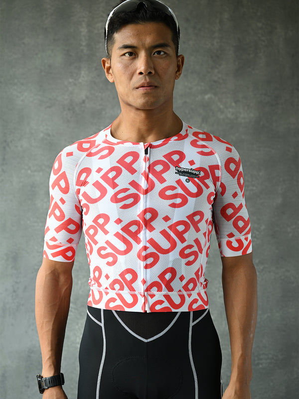 Men's Motion Air Jersey - Pop Art Orange