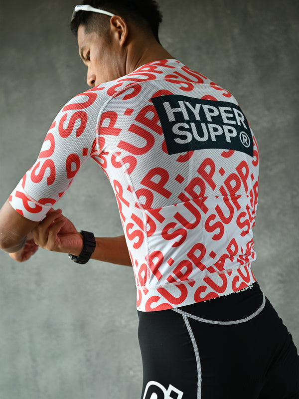 Men's Motion Air Jersey - Pop Art Orange