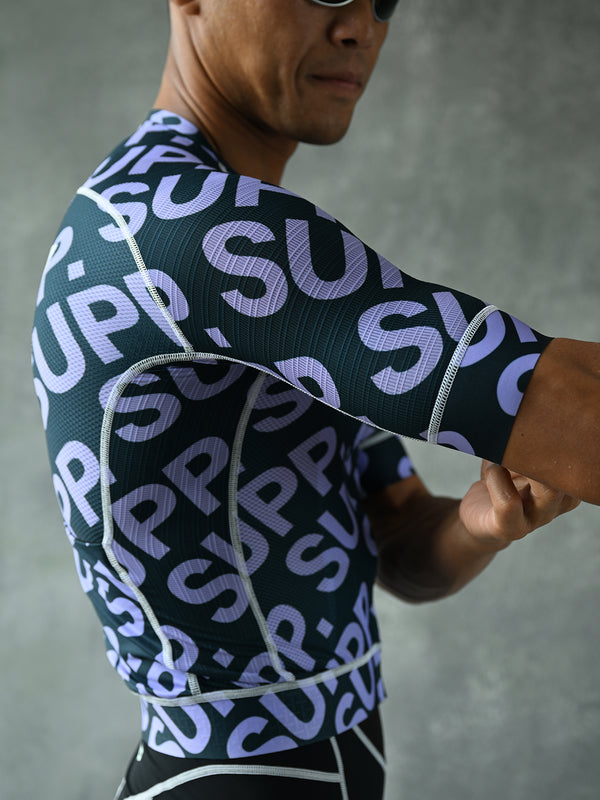 Men's Motion Air Jersey - Pop Art Purple