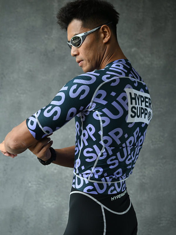 Men's Motion Air Jersey - Pop Art Purple