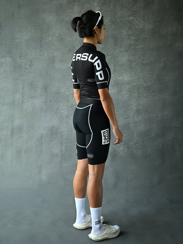 Women's Motion Line Jersey - Black