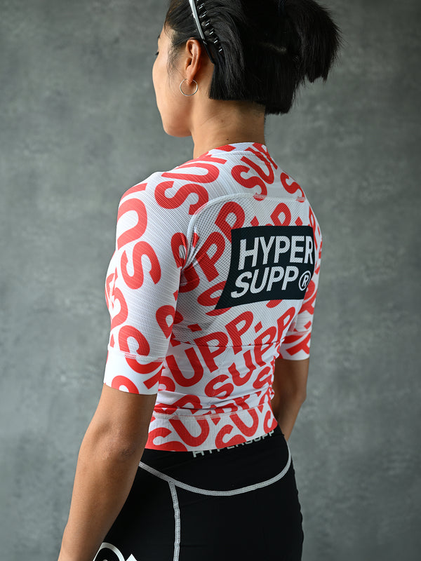 Women's Motion Air Jersey - Pop Art Orange