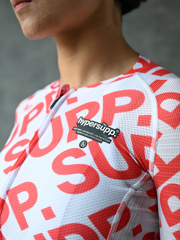 Women's Motion Air Jersey - Pop Art Orange