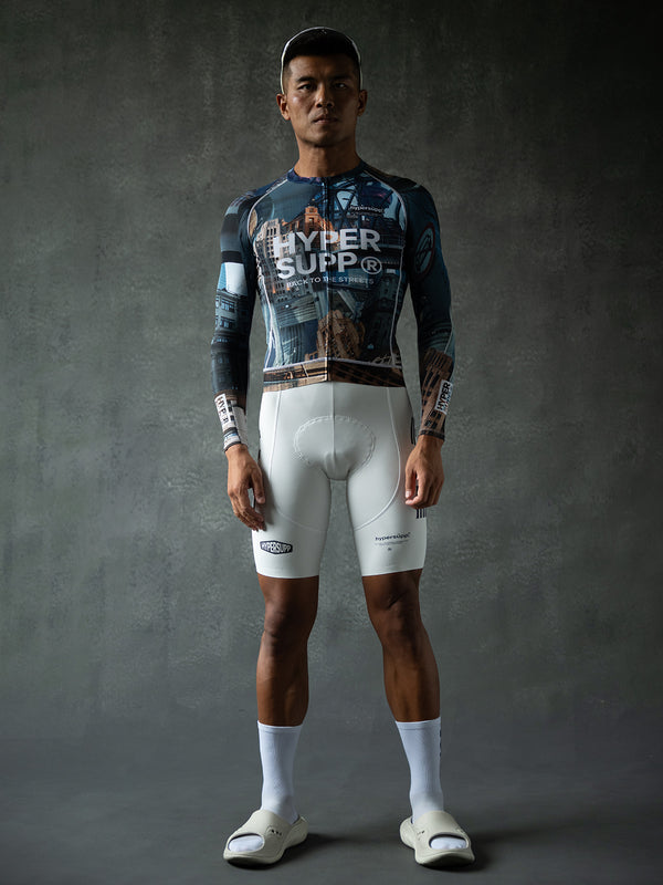 Men's Motion Long Sleeve Jersey - Back to the Streets