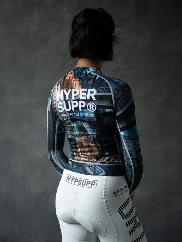 Women's Motion Long Sleeve Jersey - Back to the Streets