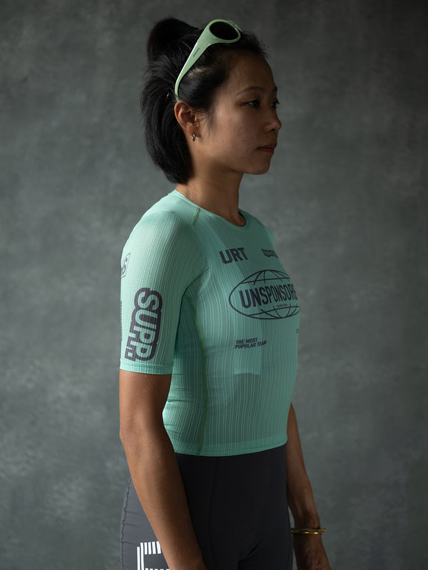 Women's Performance Zipless Jersey - Green