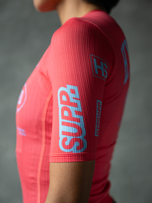 Women's Performance ZIpless Jersey - Pink