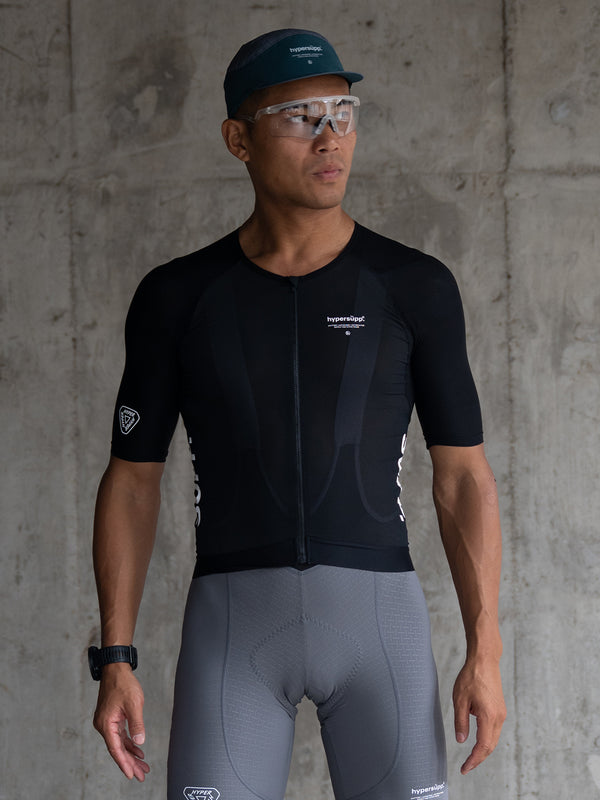 Men's SUPP. Short Sleeves Jersey - Black