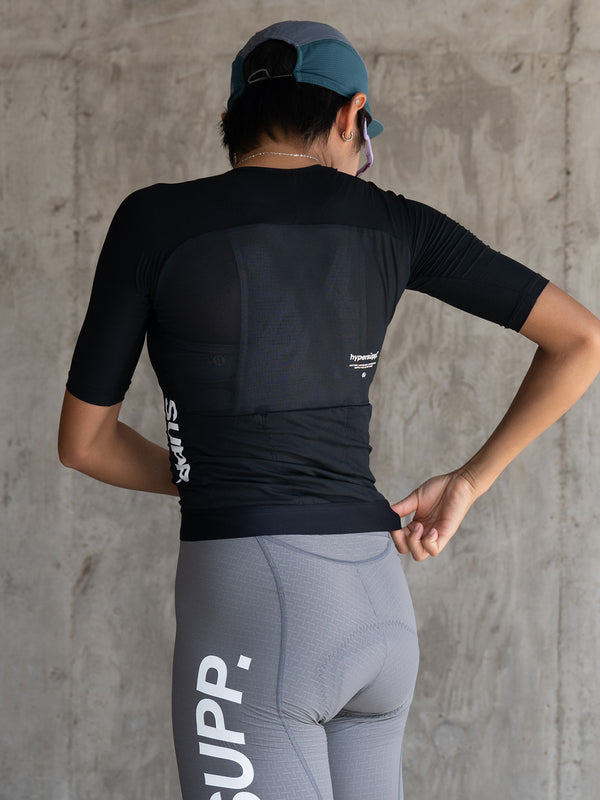 Women's SUPP. Short Sleeves Jersey - Black