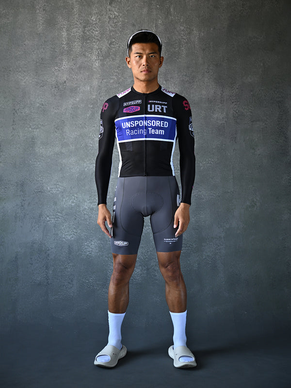 Men's Performance URT Long Sleeves Jersey - Black