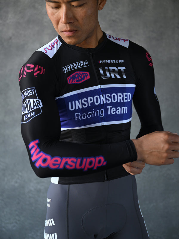Men's Performance URT Long Sleeves Jersey - Black