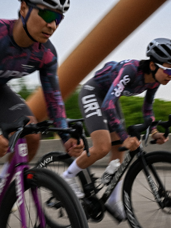 Men's Performance SUPP. Long Sleeve Jersey - Blue/Pink