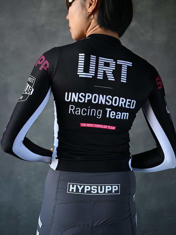 Women's Performance URT Long Sleeves Jersey - Black