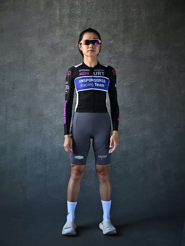 Women's Performance URT Long Sleeves Jersey - Black