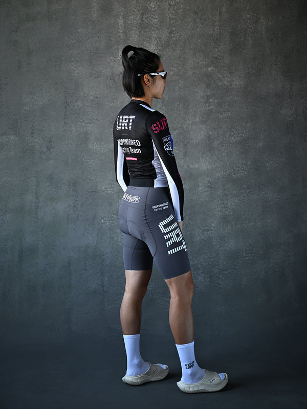 Women's Performance URT Long Sleeves Jersey - Black