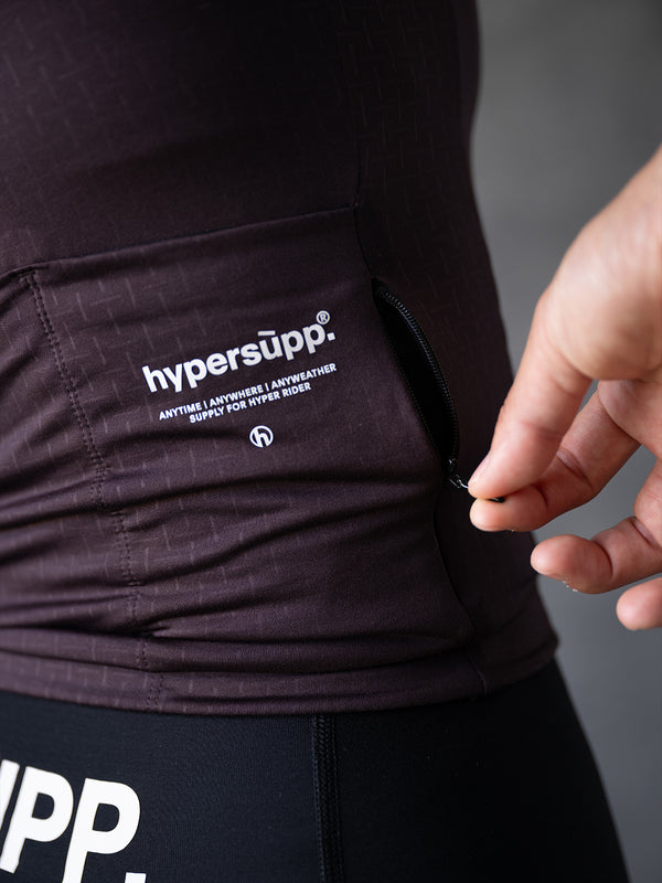 Women's SUPP. Fleece Long Sleeve Jersey 10-20℃ - Fudge