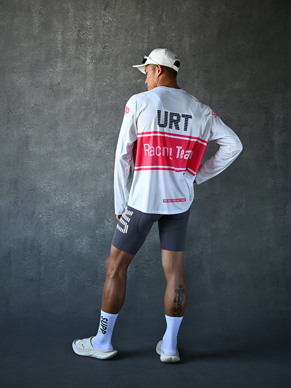 Wildway URT Long Sleeves MESH TEE - Off White