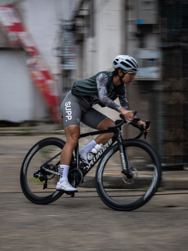 Women's Performance SUPP. Bib Shorts - Gray