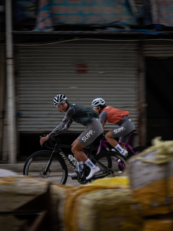 Women's Performance SUPP. Bib Shorts - Gray