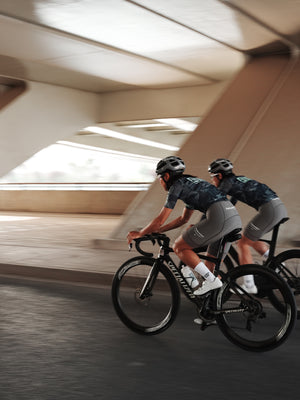 Men's Performance Aero Dynamic Bib Shorts - Granite Gray