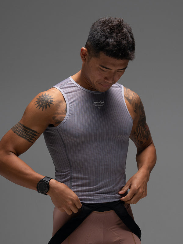 Men's Universality Sleeveless Base Layer - Gray