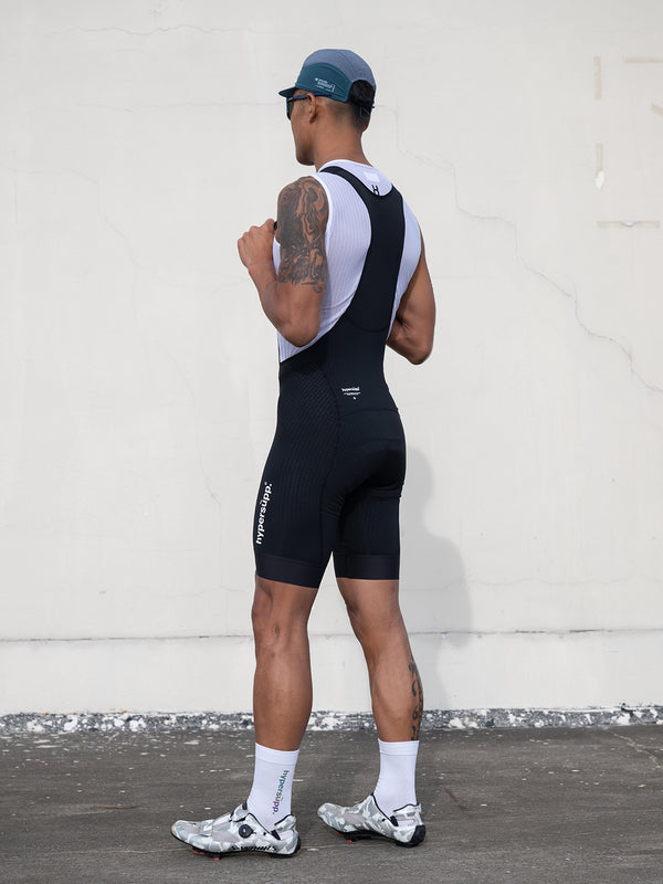 Men's Motion Bib Shorts - Black