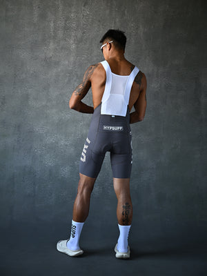 Men's Motion URT Bib Shorts - Dark Gray