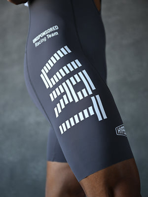 Men's Motion URT Bib Shorts - Dark Gray