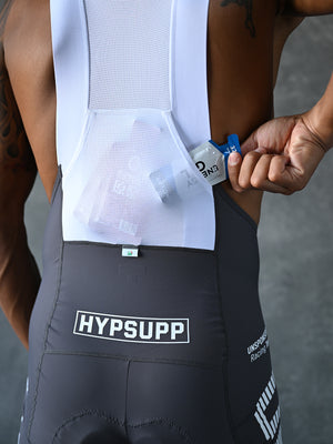 Men's Motion URT Bib Shorts - Dark Gray