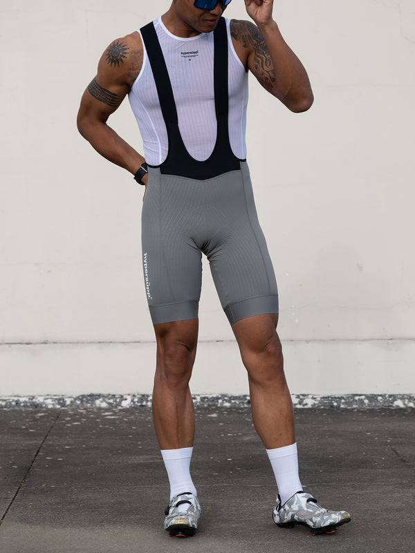 Men's Motion Bib Shorts - Forest Fog