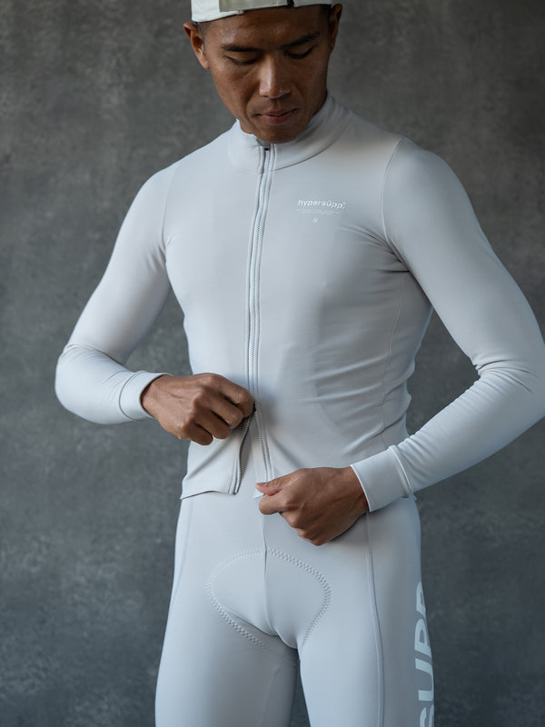 Men's Thermal Long Sleeve Jersey 5-15℃ - Vapor Blue