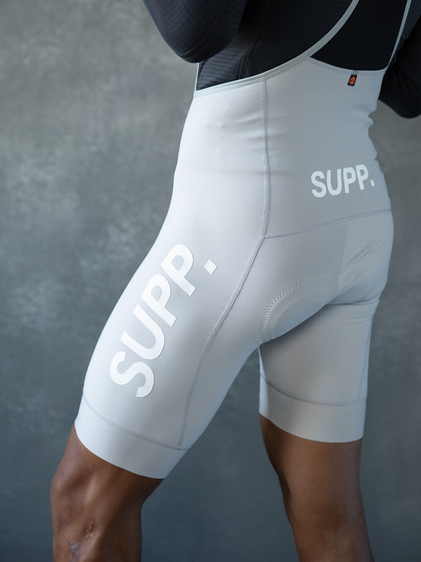 Men's SUPP. Thermal Bib Shorts 5-15℃ - Vapor Blue (Includes Leg Warmers)